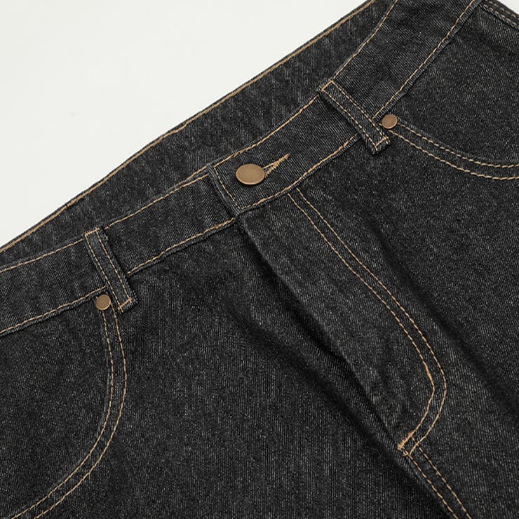 今季トレンド☆反転デザイン カーブデニムバナナパンツ | 17kg | 詳細画像15 