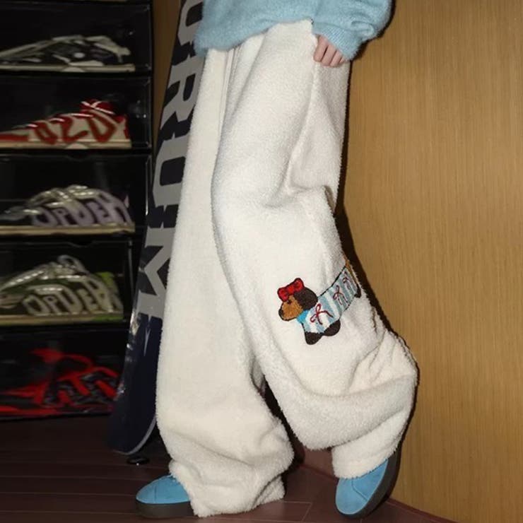 気負わず快適☆ボア裏地 中綿パンツカジュアルパンツ | 17kg | 詳細画像7 