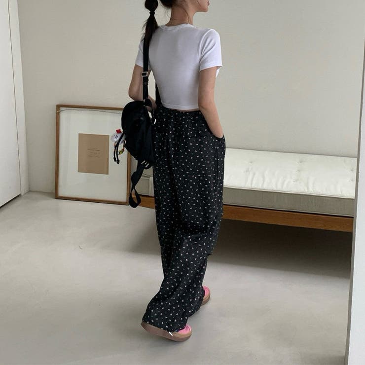 ゆるカワコーデ☆ウエストゴム 小花柄 カジュアルパンツ | 17kg | 詳細画像11 