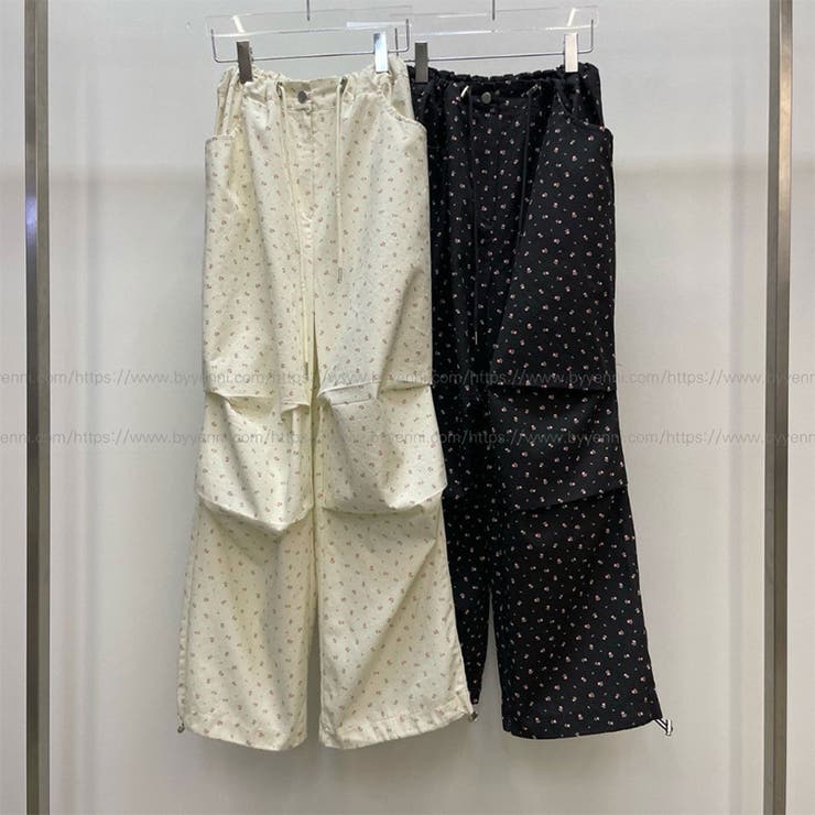 ゆるカワコーデ☆ウエストゴム 小花柄 カジュアルパンツ | 17kg | 詳細画像13 