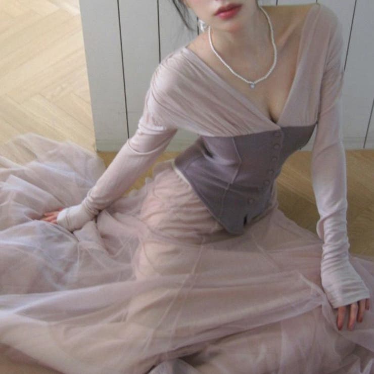 甘辛系ガールズ☆配色切替早春向けイレギュラーTシャツ | 17kg | 詳細画像4 