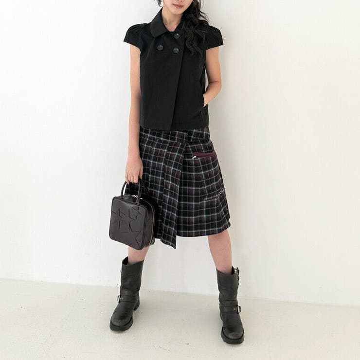 ミレニアル学園風☆ダブルボタン パフスリーブシャツ | 17kg | 詳細画像15 