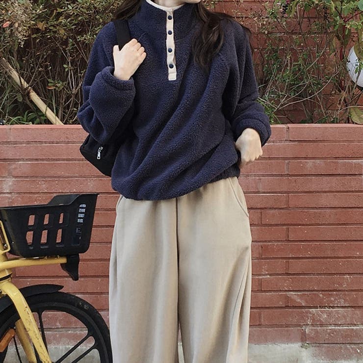 気負わず快適☆配色切替 ボアスウェット | 17kg | 詳細画像32 