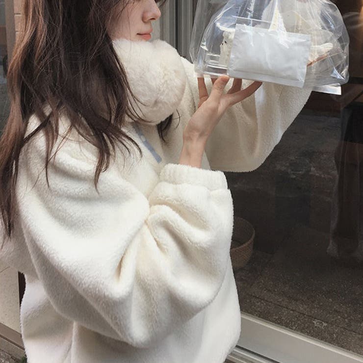 気負わず快適☆配色切替 ボアスウェット | 17kg | 詳細画像6 
