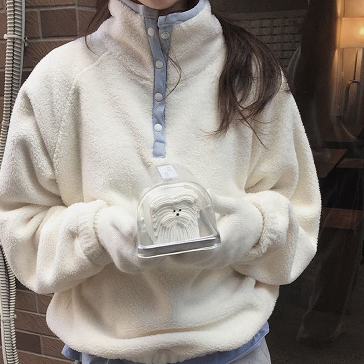 気負わず快適☆配色切替 ボアスウェット | 17kg | 詳細画像7 