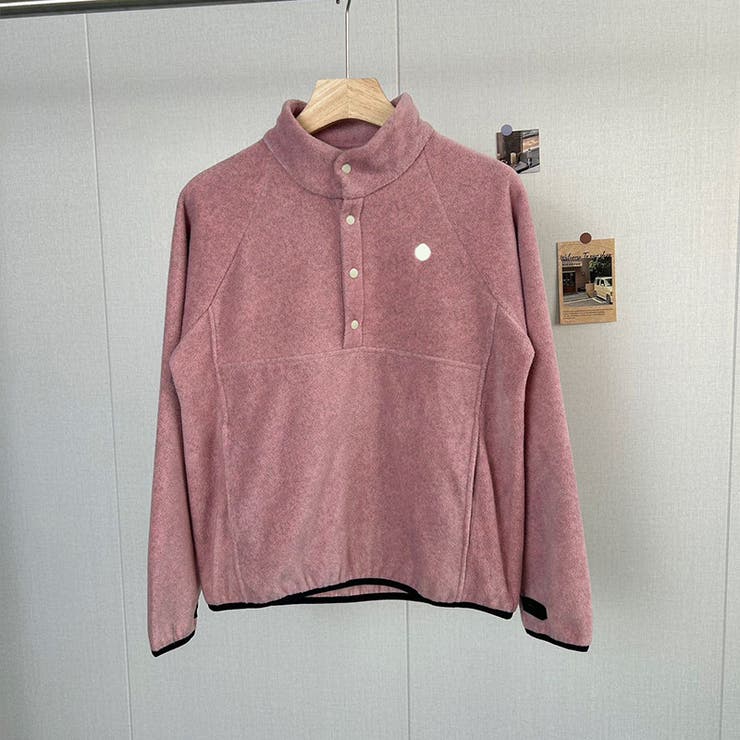 ピンク | 今季トレンド☆アウトドア フリース スタンドカラースウェッ | 17kg