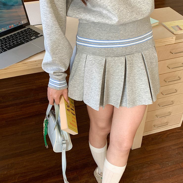 ミレニアル学園風 【春】ルーズワンショルダー ロゴスウェット | 17kg | 詳細画像18 