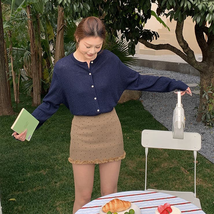 気負わず快適☆【春】ウール混 素材感ニットカーディガン | 17kg | 詳細画像17 