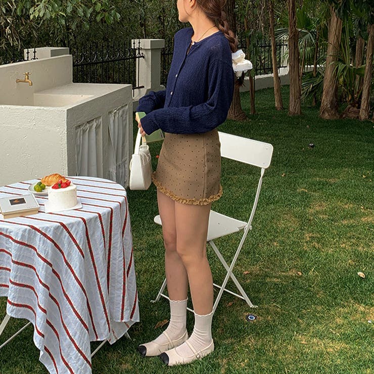 気負わず快適☆【春】ウール混 素材感ニットカーディガン | 17kg | 詳細画像21 