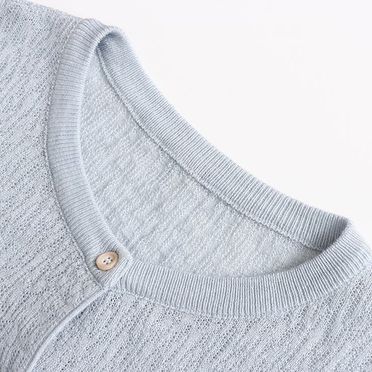 気負わず快適☆【春】ウール混 素材感ニットカーディガン | 17kg | 詳細画像34 