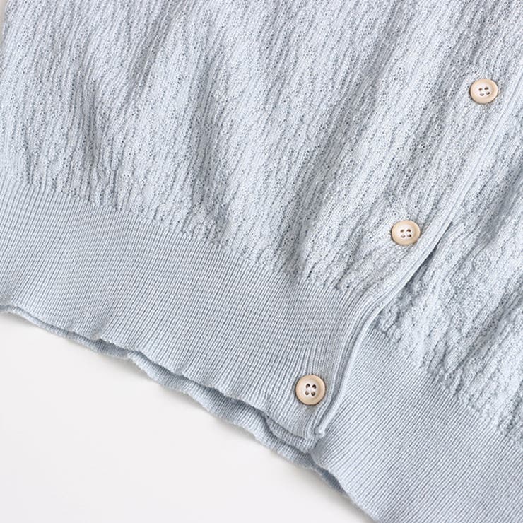 気負わず快適☆【春】ウール混 素材感ニットカーディガン | 17kg | 詳細画像36 