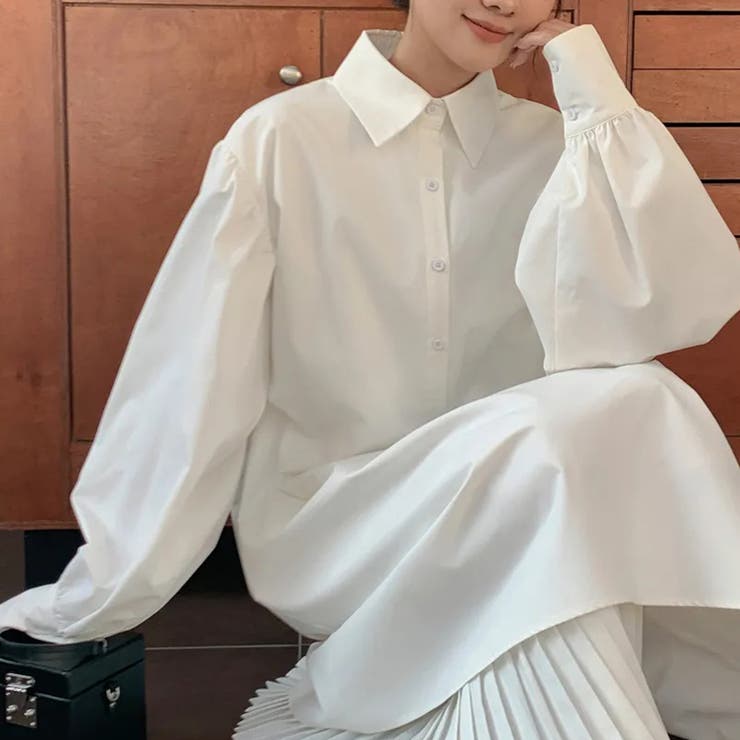 気負わず快適☆【春】切り替えプリーツ シャツワンピース | 17kg | 詳細画像10 