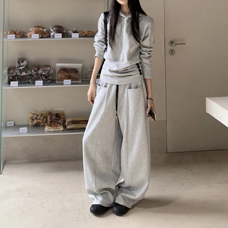 パンツ | 気負わず快適 【春】ライトグレー フード付き | 17kg