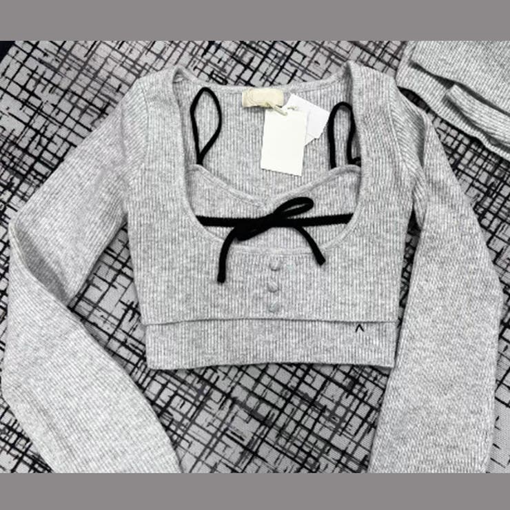 甘辛系ガールズ☆【春】ニット プルオーバーリボン付き 2点セット | 17kg | 詳細画像7 