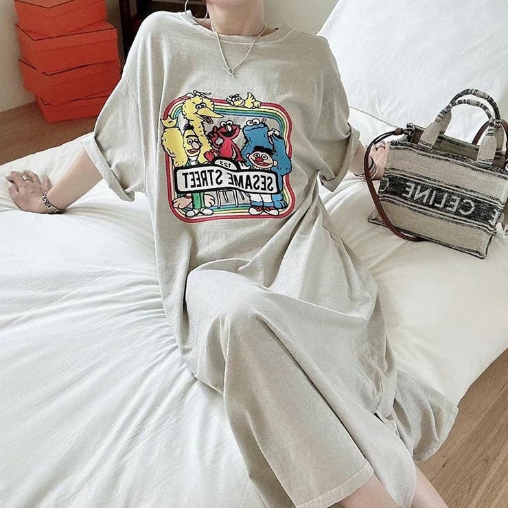 【SHOPLIST限定】カートゥーンプリントのニットワンピース | 17kg | 詳細画像14 