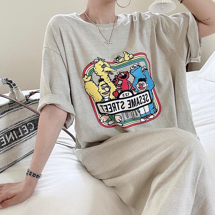 【SHOPLIST限定】カートゥーンプリントのニットワンピース | 17kg | 詳細画像2 