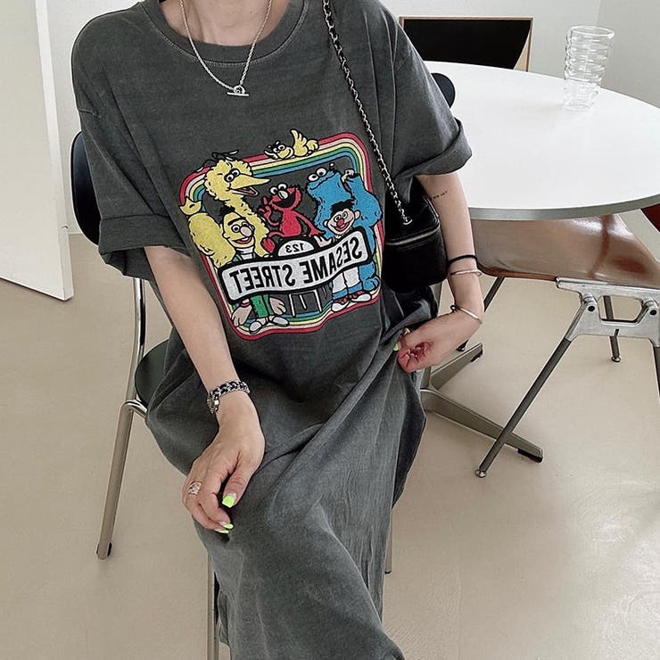 【SHOPLIST限定】カートゥーンプリントのニットワンピース | 17kg | 詳細画像6 