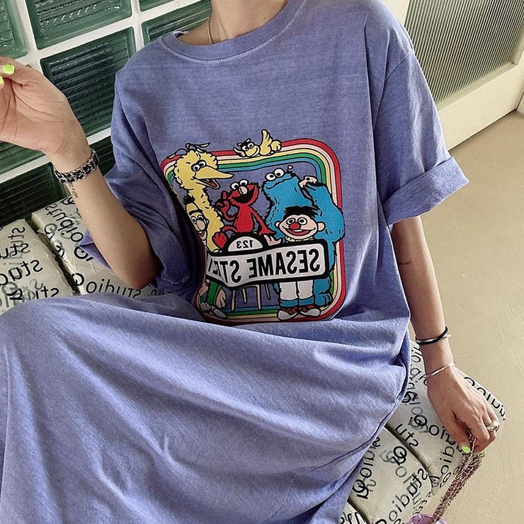 【SHOPLIST限定】カートゥーンプリントのニットワンピース | 17kg | 詳細画像8 