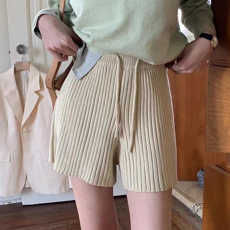 Heather Knit Shorts ニットショートパンツ ブラウン wby7gSgiSy7i.jpg?width=768