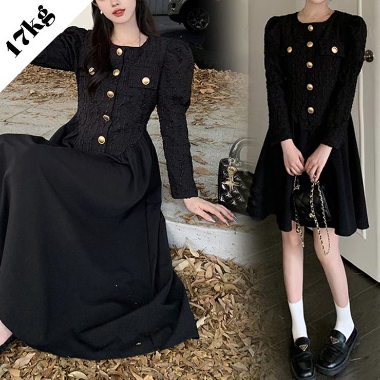 SHOPLIST限定】韓国ファッション高見えワンピース[品番