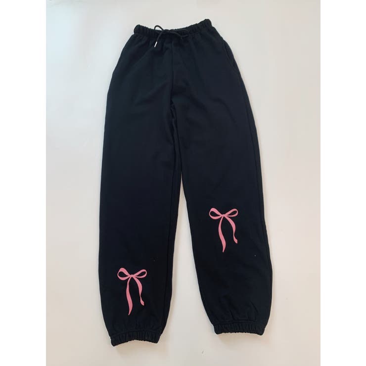 【SHOPLIST限定】リボンライクに！プリント柄可愛らしいウエストロングパンツ | 17kg | 詳細画像11 