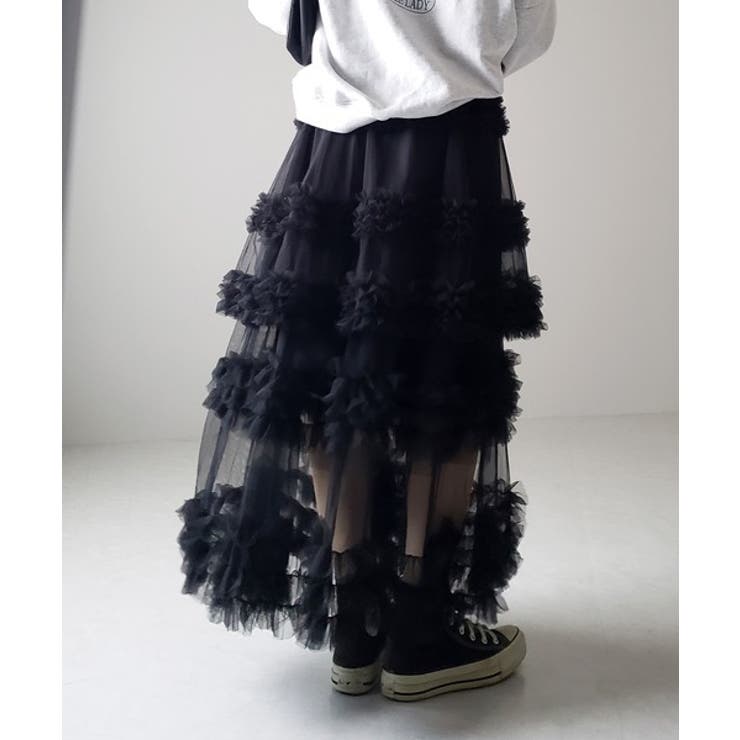 【SHOPLIST限定】重ね着するに！インナースカート付きの3層スカート、Aライ… | 17kg | 詳細画像12 