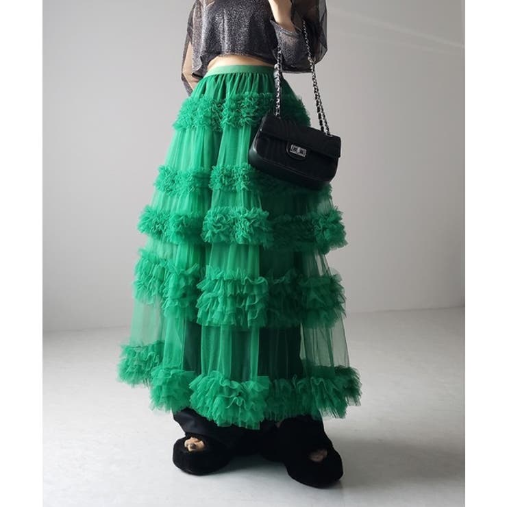 【SHOPLIST限定】重ね着するに！インナースカート付きの3層スカート、Aライ… | 17kg | 詳細画像21 