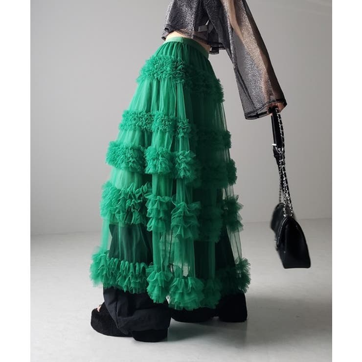 【SHOPLIST限定】重ね着するに！インナースカート付きの3層スカート、Aライ… | 17kg | 詳細画像22 