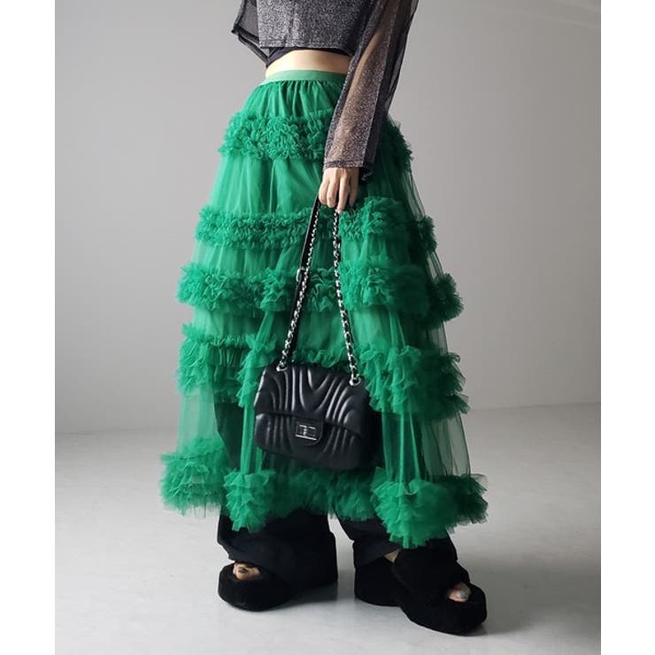 【SHOPLIST限定】重ね着するに！インナースカート付きの3層スカート、Aライ… | 17kg | 詳細画像23 