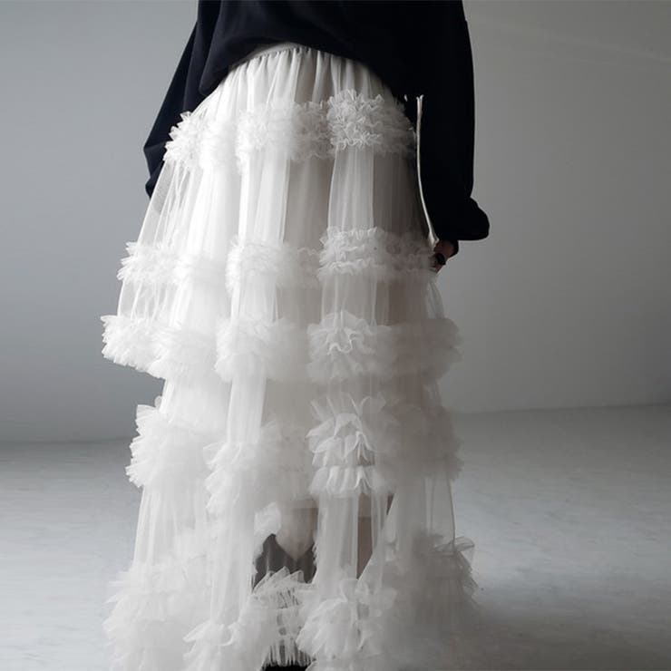 【SHOPLIST限定】重ね着するに！インナースカート付きの3層スカート、Aライ… | 17kg | 詳細画像24 