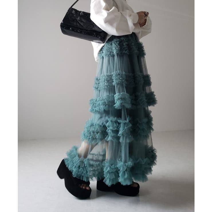 【SHOPLIST限定】重ね着するに！インナースカート付きの3層スカート、Aライ… | 17kg | 詳細画像31 