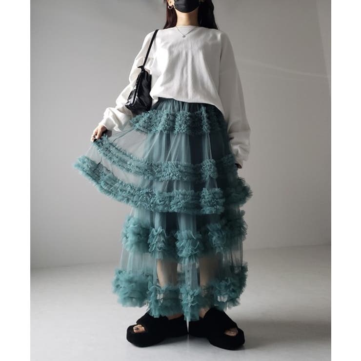 【SHOPLIST限定】重ね着するに！インナースカート付きの3層スカート、Aライ… | 17kg | 詳細画像33 