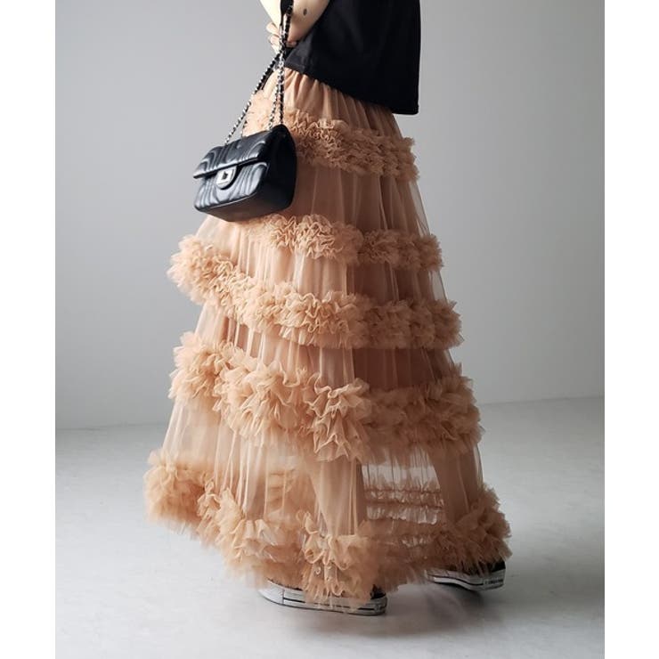 【SHOPLIST限定】重ね着するに！インナースカート付きの3層スカート、Aライ… | 17kg | 詳細画像37 