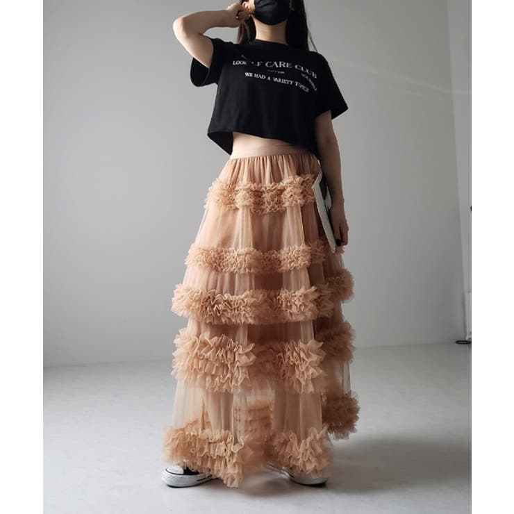 【SHOPLIST限定】重ね着するに！インナースカート付きの3層スカート、Aライ… | 17kg | 詳細画像38 