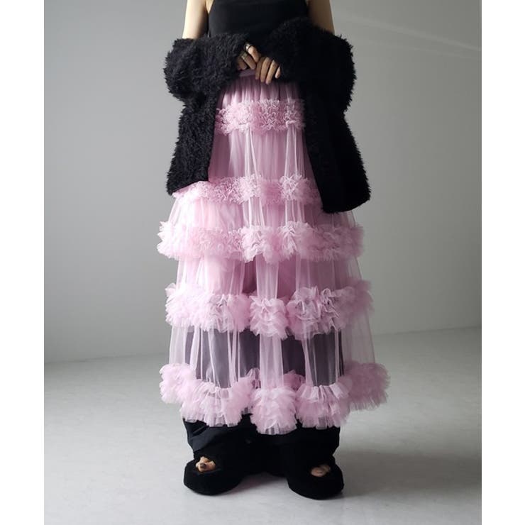 【SHOPLIST限定】重ね着するに！インナースカート付きの3層スカート、Aライ… | 17kg | 詳細画像40 