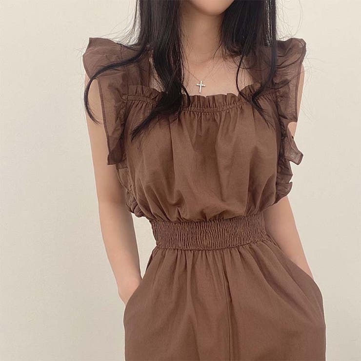 【SHOPLIST限定】韓国風のゆったりとした！フライスリーブウエストの高いオー… | 17kg | 詳細画像25 