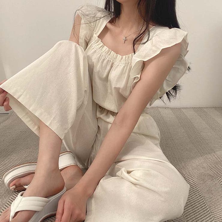 【SHOPLIST限定】韓国風のゆったりとした！フライスリーブウエストの高いオー… | 17kg | 詳細画像3 