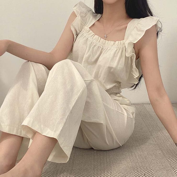 【SHOPLIST限定】韓国風のゆったりとした！フライスリーブウエストの高いオー… | 17kg | 詳細画像6 