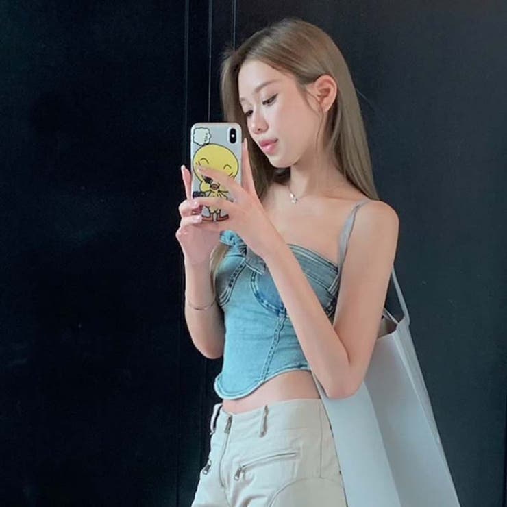 春夏はデニムで可愛さアップ♡【CHANEL】25P COCOシュシュ 春夏 CHANEL(シャネル) デニム・ジーパン(レディース) - 海外