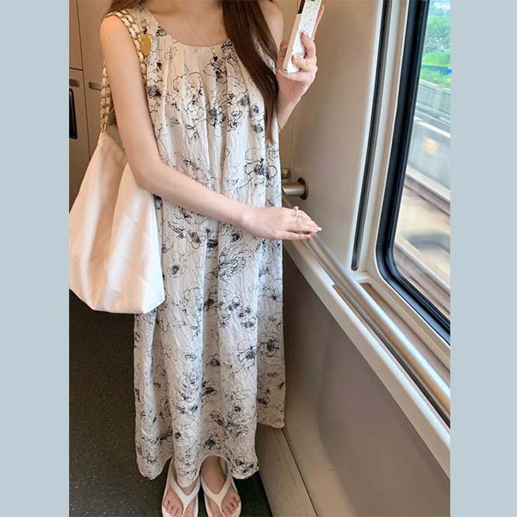 【SHOPLIST限定】夏の優しい雰囲気を感じさせ。花柄のローズモチーフストラッ… | 17kg | 詳細画像7 