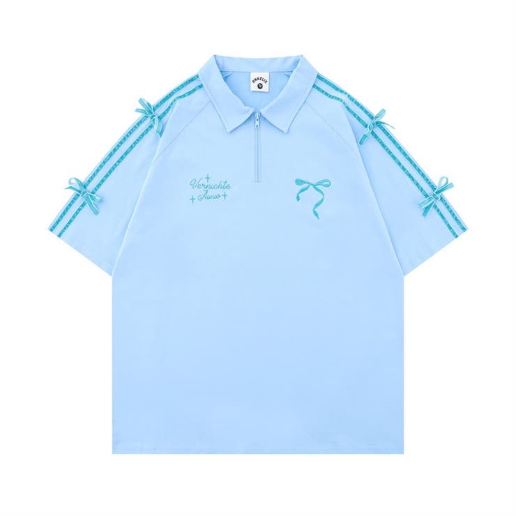 【SHOPLIST限定】夏のカジュアルスポーツスタイル。蝶結デコレーションの半袖… | 17kg | 詳細画像18 