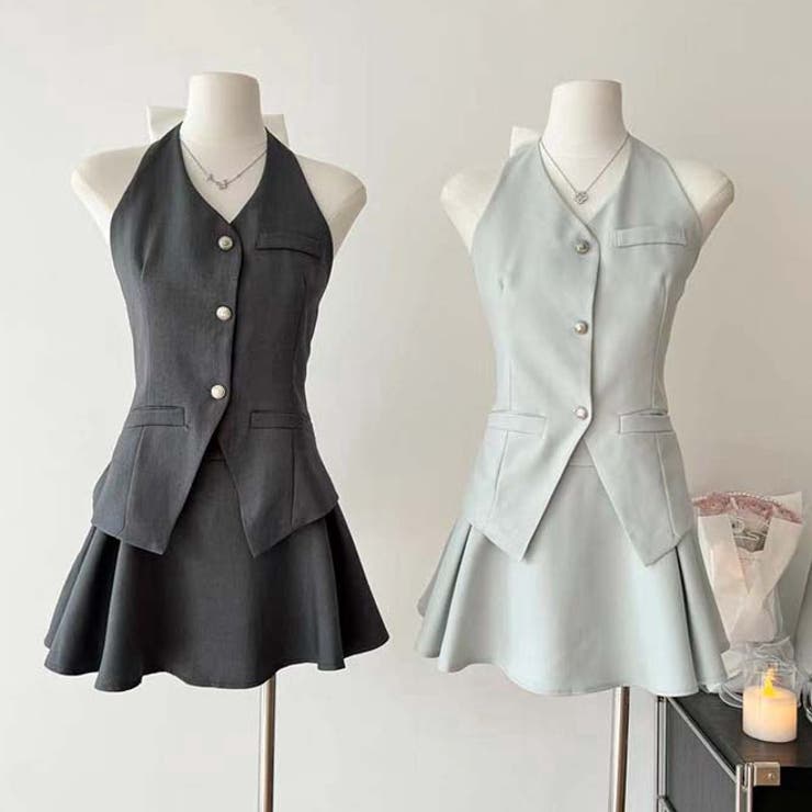 【SHOPLIST限定】しっかりしていてスタイリッシュ!大きなリボン付きのベスト… | 17kg | 詳細画像1 