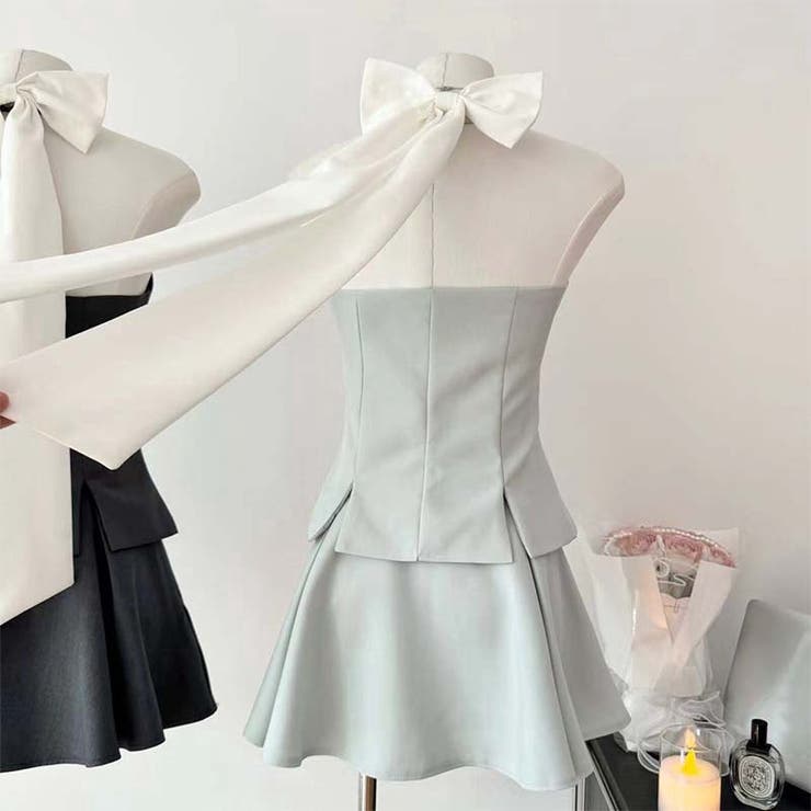 【SHOPLIST限定】しっかりしていてスタイリッシュ!大きなリボン付きのベスト… | 17kg | 詳細画像3 