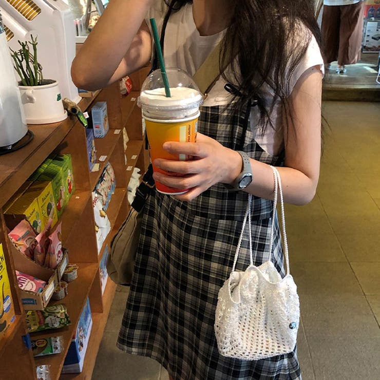 甘コーデチェック柄キャミソールワンピース | 17kg | 詳細画像11 