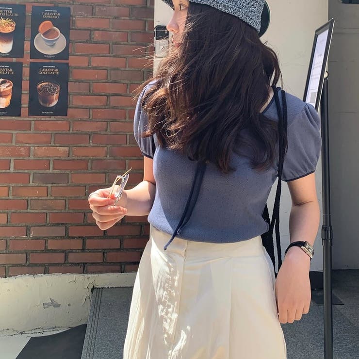 着回し自在 若見え学院風ニットトップス | 17kg | 詳細画像4 