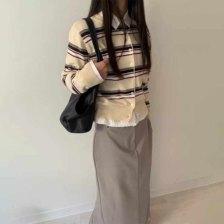 インスリブストライプカーディガン | 17kg | 詳細画像6 