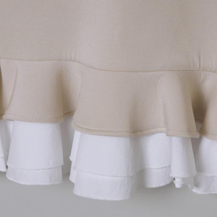 気負わず快適 【春】ハイネックフェイクレイヤードスウェット 切替ティアード風スウ… | 17kg | 詳細画像27 