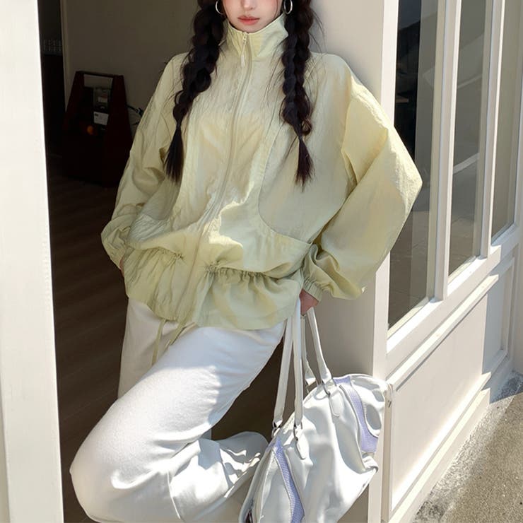 ミレニアル学園風 【春】軽量ドローストリングウエストマーク ゆったり細見えUVカ… | 17kg | 詳細画像5 