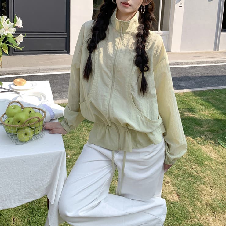 ミレニアル学園風 【春】軽量ドローストリングウエストマーク ゆったり細見えUVカ… | 17kg | 詳細画像6 