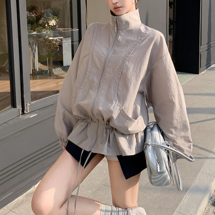 ミレニアル学園風 【春】軽量ドローストリングウエストマーク ゆったり細見えUVカ… | 17kg | 詳細画像15 